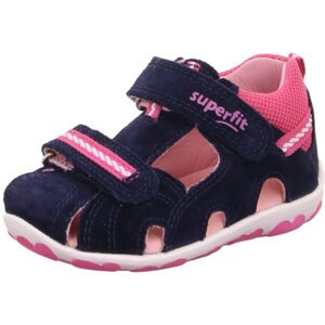 Dívčí sandály FANNI, Superfit, 0-600036-8000, tmavě modrá - 19 Dívčí sandály FANNI, Superfit, 0-600036-8000, tmavě modrá - 19