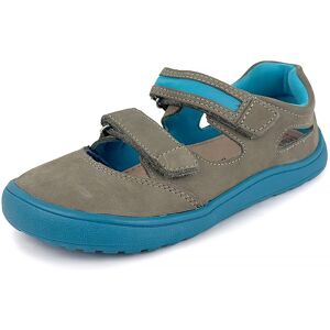 Chlapčenské barefoot sandále PROTETIKA NERY KHAKI sivé - 28 Chlapčenské barefoot sandále PROTETIKA NERY KHAKI sivé - 28
