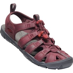 Sandále Clearwater CNX Leather W wine/red dahlia, Keen, 1025088, vínová - 39 Sandále Clearwater CNX Leather W wine/red dahlia, Keen, 1025088, vínová - 39