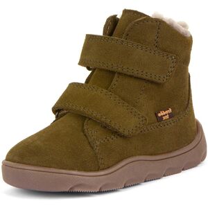 Chlapčenské zimné barefoot topánky ZERU TEX FURRY Olive, Froddo, G2110149-4, zelená - 21 Chlapčenské zimné barefoot topánky ZERU TEX FURRY Olive, Froddo, G2110149-4, zelená - 21