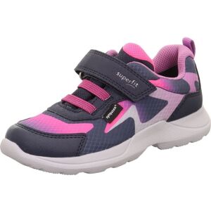 Dievčenské tenisky Superfit RUSH Blue/Pink 1-000209-8010 - 32 Dievčenské tenisky Superfit RUSH Blue/Pink 1-000209-8010 - 32