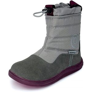 Detská zimná barefoot obuv s membránou Bugga RUBA Grey B00197-09 - 28 Detská zimná barefoot obuv s membránou Bugga RUBA Grey B00197-09 - 28