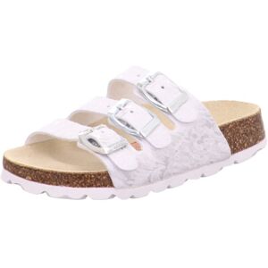 Dievčenské korkové papuče FOOTBAD, Superfit, 1-800113-9010, biela - 29 Dievčenské korkové papuče FOOTBAD, Superfit, 1-800113-9010, biela - 29