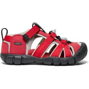 Detské sandále KEEN SEACAMP II CNX ribbon red/alloy - 30 Detské sandále KEEN SEACAMP II CNX ribbon red/alloy - 30