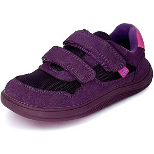 Dievčenské celoročné barefoot tenisky Bugga SAFI Dark Purple B00201-06 - 28 Dievčenské celoročné barefoot tenisky Bugga SAFI Dark Purple B00201-06 - 28