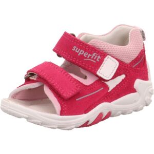 Dievčenské sandále FLOW Pink/Pink Superfit 1-000035-5510 pink - 24 Dievčenské sandále FLOW Pink/Pink Superfit 1-000035-5510 pink - 24