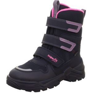 Dievčenské zimné topánky barefit SNOW MAX Blue/Pink Gore-Tex, Superfit , 1-002023-8020, modrá - 32 Dievčenské zimné topánky barefit SNOW MAX Blue/Pink Gore-Tex, Superfit , 1-002023-8020, modrá - 32