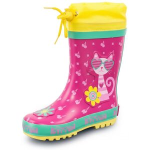 Dievčenské gumáky - potlač CAT, Pidilidi, PL0095-03, ružová - 34 Dievčenské gumáky - potlač CAT, Pidilidi, PL0095-03, ružová - 34