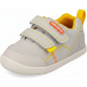 Biomecanics Chlapčenské barefoot plátené tenisky LONA BASICA BEIGE Y AMARILLO Biomecanisc 262190-C891 - 23 Biomecanics Chlapčenské barefoot plátené tenisky LONA BASICA BEIGE Y AMARILLO Biomecanisc 262190-C891 - 23
