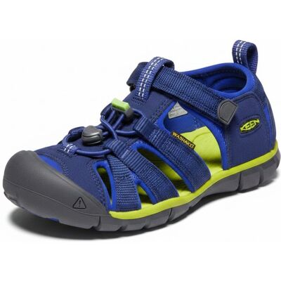 Detské sandále SEACAMP II CNX, BLUE DEPTHS/CHARTREUSE, keen, 1022993/1022978/1022939, modré - 22 Detské sandále SEACAMP II CNX, BLUE DEPTHS/CHARTREUSE, keen, 1022993/1022978/1022939, modré - 22