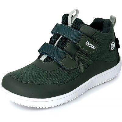 detská celoročná barefoot obuv s membránou BUGGA OSCAR Green B00191-19 - 32 detská celoročná barefoot obuv s membránou BUGGA OSCAR Green B00191-19 - 32