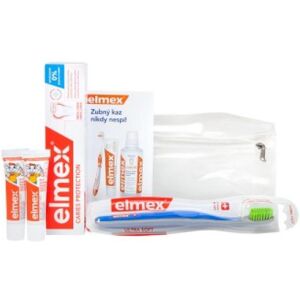 Elmex Caries Protection cestovná taštička na dentálnu hygienu Elmex Caries Protection cestovná taštička na dentálnu hygienu