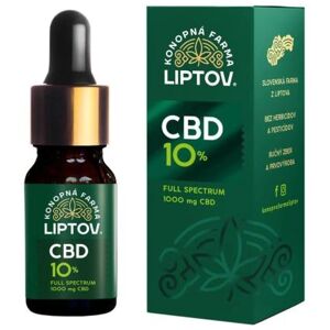 Konopna Farma Liptov CBD olej 10 % FULL SPECTRUM PREMIUM Konopna Farma Liptov CBD olej 10 % FULL SPECTRUM PREMIUM