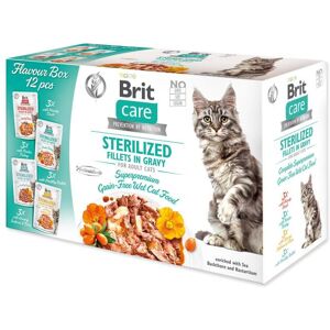 Kapsička Brit Care Cat Flavour box Sterilized filety v omáčke Multi 12x85g Kapsička Brit Care Cat Flavour box Sterilized filety v omáčke Multi 12x85g
