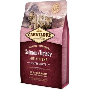 Krmivo Carnilove Kitten Healthy Growth Salmon & Turkey 2kg Krmivo Carnilove Kitten Healthy Growth Salmon & Turkey 2kg