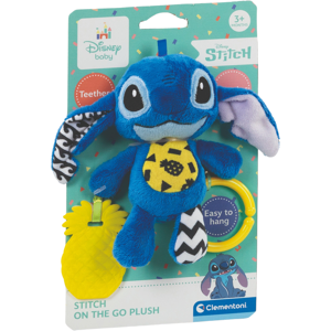 Clementoni Plyšová hrkálka s úchytom - Stitch Clementoni Plyšová hrkálka s úchytom - Stitch