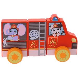 Trefl Magnetické vozidlo - Hasičské auto - 3 prvky Trefl Magnetické vozidlo - Hasičské auto - 3 prvky