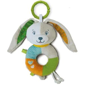Clementoni Plyšová hrkálka s úchytom - Zajačik Clementoni Plyšová hrkálka s úchytom - Zajačik