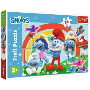 Trefl Puzzle MAXI 24 - Šmolkovia / Šmolkový deň Trefl Puzzle MAXI 24 - Šmolkovia / Šmolkový deň