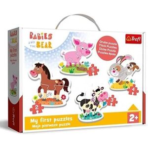 Trefl Moje prvé puzzle Na farme Trefl Moje prvé puzzle Na farme