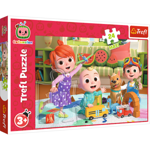 Trefl Puzzle 24 Maxi - Cocomelon, pripravený na dobrodružstvo / Cocomelon Trefl Puzzle 24 Maxi - Cocomelon, pripravený na dobrodružstvo / Cocomelon