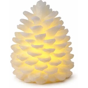 DECOLED LED sviečka z pravého vosku, 10 × 13 cm, biela, CR2032 DECOLED LED sviečka z pravého vosku, 10 × 13 cm, biela, CR2032