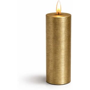 SIRIUS LED sviečka na batérie, vosk Sille, Ø 5 × 15 cm, zlatá, 2 × AA SIRIUS LED sviečka na batérie, vosk Sille, Ø 5 × 15 cm, zlatá, 2 × AA