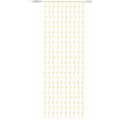 DECOLED Easy Fix LED svetelný záves interiérový 100 × 300 cm, teplá biela, 300 LED diód, 10 prameňov, číry kábel IP20, predĺženie DECOLED Easy Fix LED svetelný záves interiérový 100 × 300 cm, teplá biela, 300 LED diód, 10 prameňov, číry kábel IP20, predĺženie