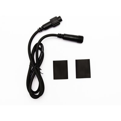 DECOLED Predlžovací kábel Easy Fix 1 m, čierny, IP67 DECOLED Predlžovací kábel Easy Fix 1 m, čierny, IP67