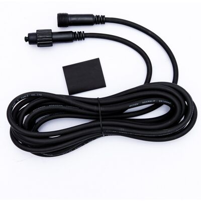 DECOLED Predlžovací kábel Easy Fix 5 m, čierny, IP67 DECOLED Predlžovací kábel Easy Fix 5 m, čierny, IP67