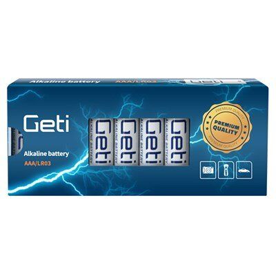Geti Tužkové batérie AAA (balenie 10 kusov) Geti Tužkové batérie AAA (balenie 10 kusov)