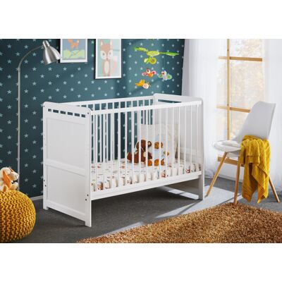 Detská postieľka NAE - 60x120, biela Detská postieľka NAE - 60x120, biela