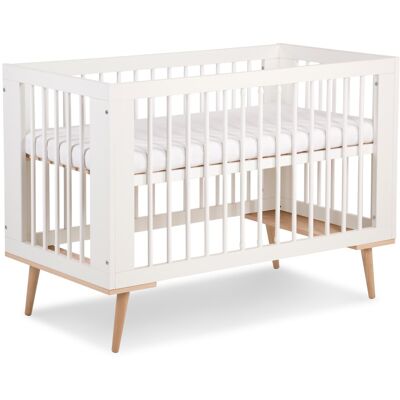 Detská postieľka 60x120 BRELA - biela Detská postieľka 60x120 BRELA - biela