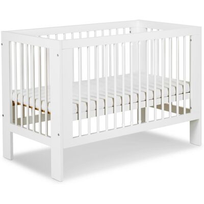 Detská postieľka 60x120 MERIN - biela Detská postieľka 60x120 MERIN - biela