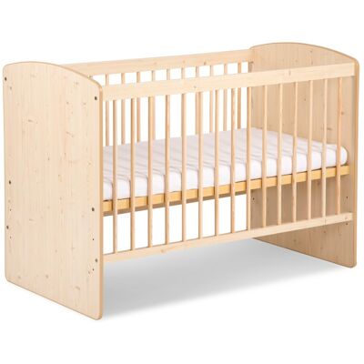 Detská postieľka 60x120 BETSY 2 - borovica Detská postieľka 60x120 BETSY 2 - borovica