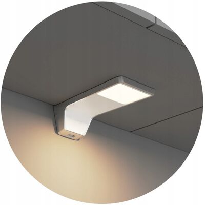 Set piatich LED bodových osvetlení ZARET - strieborný Set piatich LED bodových osvetlení ZARET - strieborný