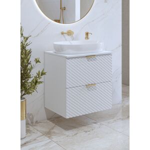 VENETI Skrinka pod umývadlo 60 cm EUREKA - biela VENETI Skrinka pod umývadlo 60 cm EUREKA - biela