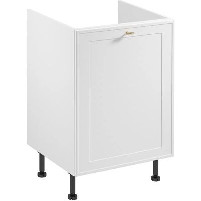 VENETI Drezová skrinka SALERNO - šírka 60 cm, biela + koše na odpad ZADARMO VENETI Drezová skrinka SALERNO - šírka 60 cm, biela + koše na odpad ZADARMO