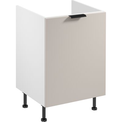 VENETI Drezová skrinka SALERNO - šírka 60 cm, biela / béžová + koše na odpad ZADARMO VENETI Drezová skrinka SALERNO - šírka 60 cm, biela / béžová + koše na odpad ZADARMO