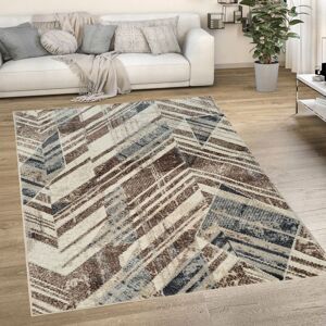 VENETI Vintage kusový koberec 120x170 cm OZAN - béžový / šedý VENETI Vintage kusový koberec 120x170 cm OZAN - béžový / šedý