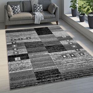 VENETI Geometrický koberec 120x170 cm LUKEN - šedý VENETI Geometrický koberec 120x170 cm LUKEN - šedý