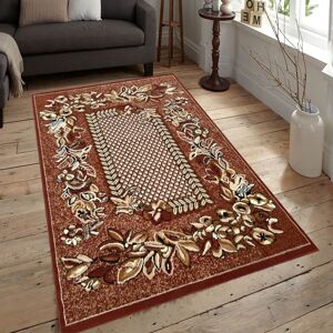 VENETI Vzorovaný koberec 160x220 cm LUKEN - hnedý VENETI Vzorovaný koberec 160x220 cm LUKEN - hnedý