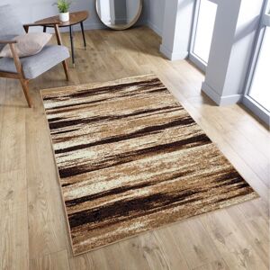 VENETI Kusový koberec 120x170 cm LUKEN abstraktný - béžový VENETI Kusový koberec 120x170 cm LUKEN abstraktný - béžový