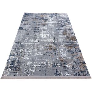 VENETI Obdĺžnikový kusový koberec 140x190 cm STEFANO - šedý / modrý / biely VENETI Obdĺžnikový kusový koberec 140x190 cm STEFANO - šedý / modrý / biely