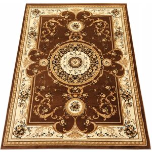 VENETI Obdĺžnikový kusový koberec 140x190 cm LUCHO - hnedý VENETI Obdĺžnikový kusový koberec 140x190 cm LUCHO - hnedý