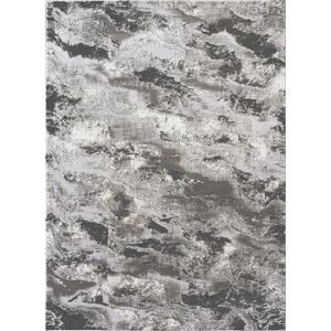 VENETI Obdĺžnikový kusový koberec 120x180 COVINA 1 - biely / šedý VENETI Obdĺžnikový kusový koberec 120x180 COVINA 1 - biely / šedý