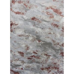 VENETI Obdĺžnikový kusový koberec 240x330 COVINA 1 - biely / šedý / červený VENETI Obdĺžnikový kusový koberec 240x330 COVINA 1 - biely / šedý / červený