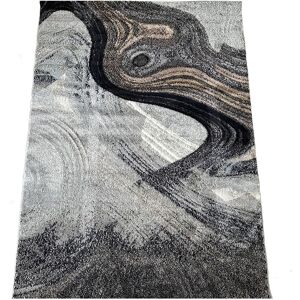 VENETI Obdĺžnikový kusový koberec 120x180 COALINGA 2 - šedý / čierny / zlatý VENETI Obdĺžnikový kusový koberec 120x180 COALINGA 2 - šedý / čierny / zlatý