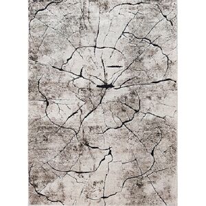VENETI Obdĺžnikový kusový koberec 280x370 BRAWLEY 8 - béžový / čierny VENETI Obdĺžnikový kusový koberec 280x370 BRAWLEY 8 - béžový / čierny