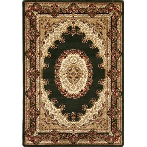 VENETI Orientálny kusový oválny koberec 200x290 ARTESIA 9 - viacfarebný / zelený VENETI Orientálny kusový oválny koberec 200x290 ARTESIA 9 - viacfarebný / zelený